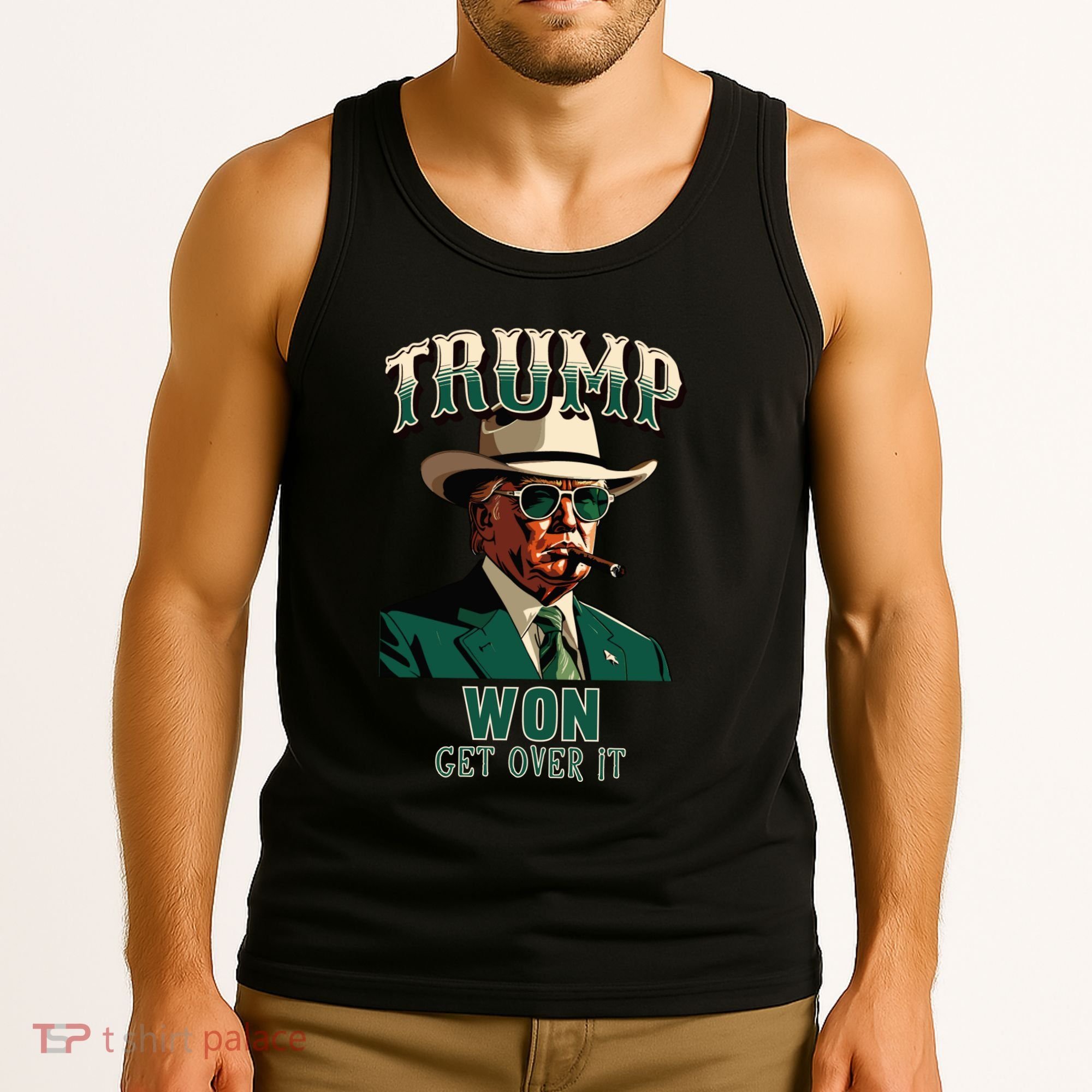 Donald Trump Won Election Inauguration Maga Tank Top