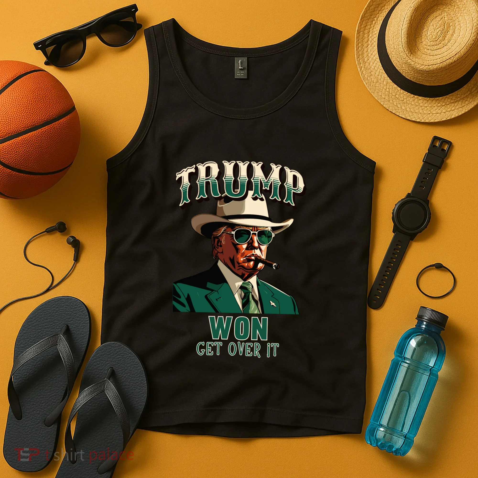 Donald Trump Won Election Inauguration Maga Tank Top
