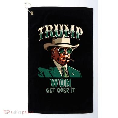 Donald Trump Won Election Inauguration Maga Golf Towel