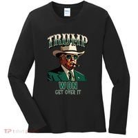 Donald Trump Won Election Inauguration Maga Women's Long Sleeve Shirt thumb 0
