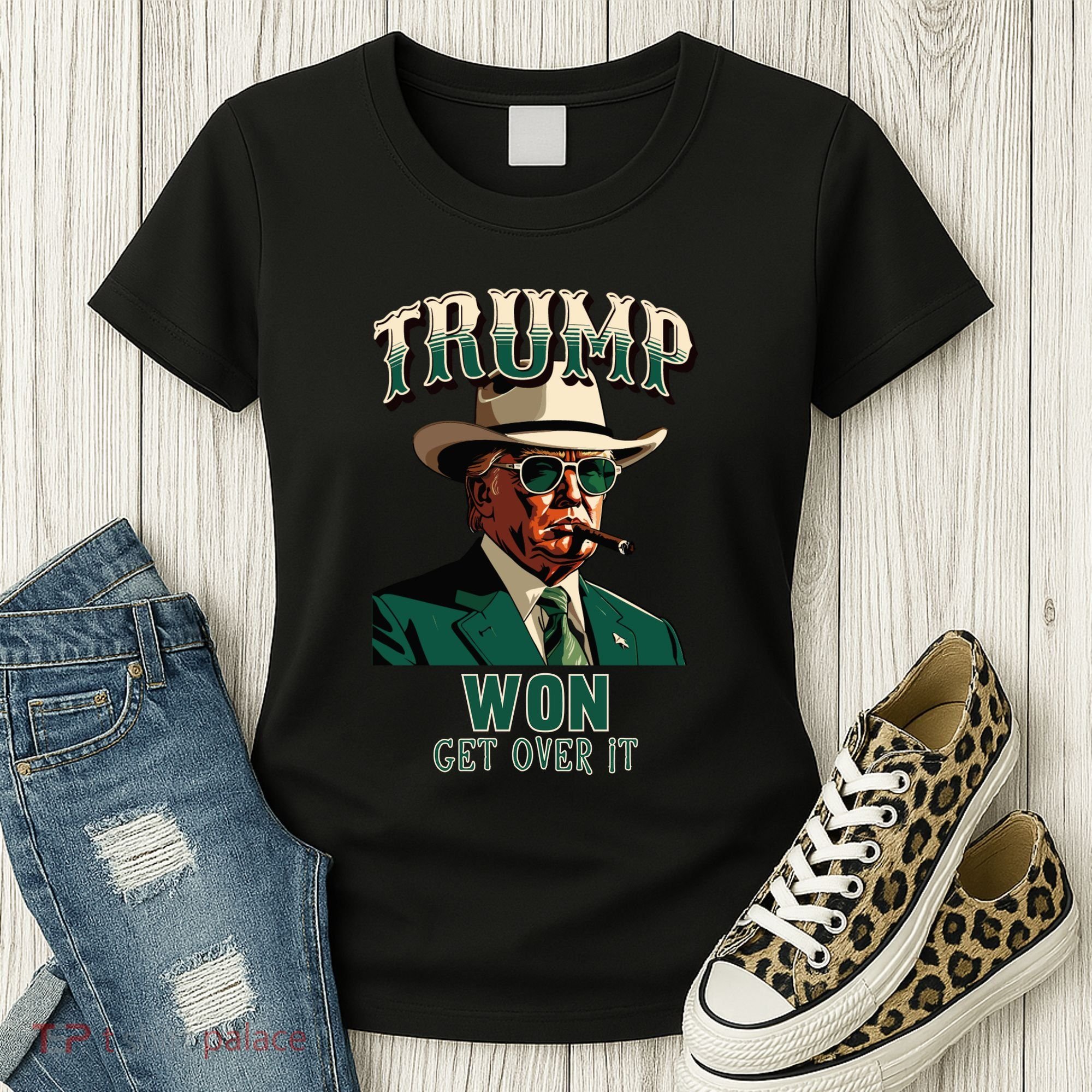 Donald Trump Won Election Inauguration Maga Women's T-Shirt