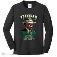 Donald Trump Won Election Inauguration Maga Kids Long Sleeve Shirt thumb 0