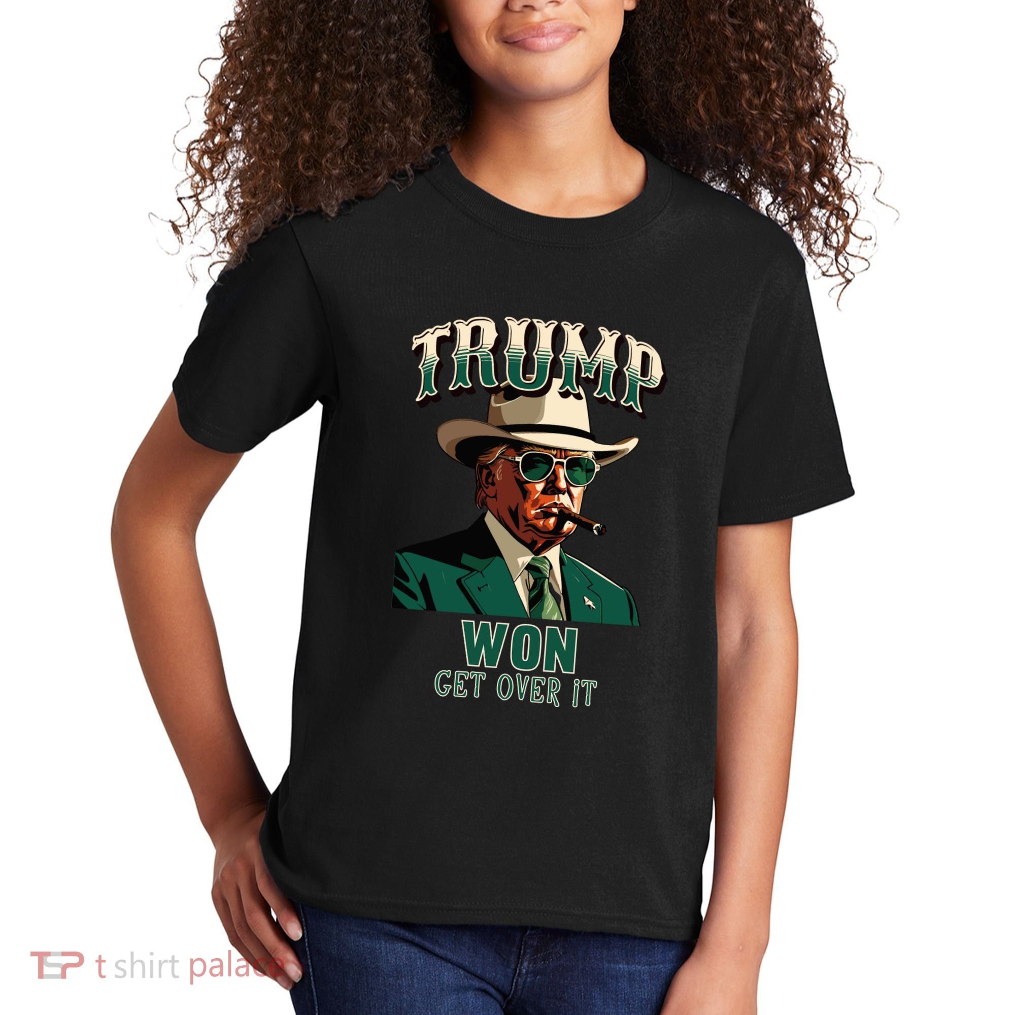 Donald Trump Won Election Inauguration Maga Kids T-Shirt