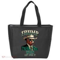 Donald Trump Won Election Inauguration Maga Tote Bag thumb 0
