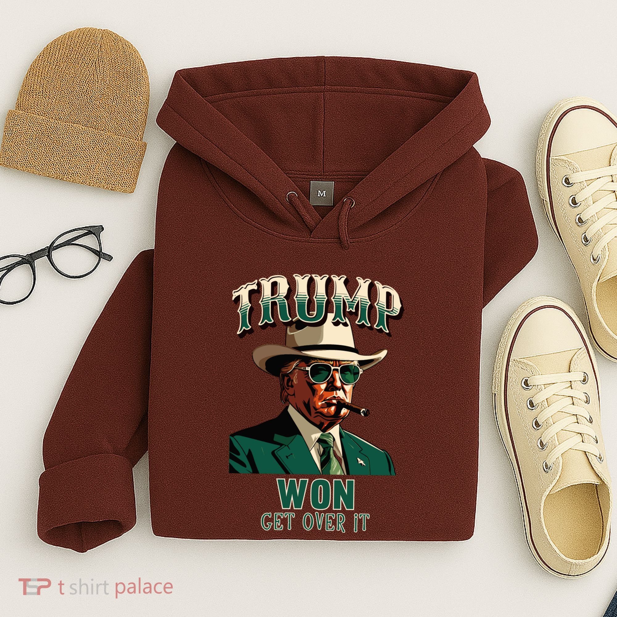 Donald Trump Won Election Inauguration Maga Hoodie