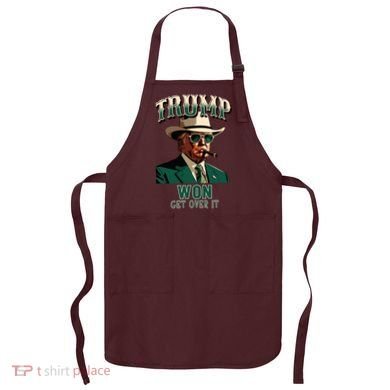 Donald Trump Won Election Inauguration Maga Apron