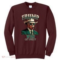 Donald Trump Won Election Inauguration Maga Sweatshirt thumb 0