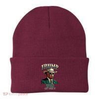 Donald Trump Won Election Inauguration Maga Beanie thumb 0