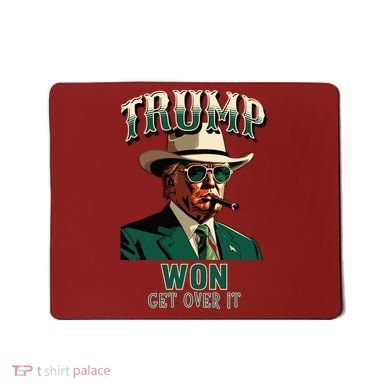 Donald Trump Won Election Inauguration Maga Mousepad