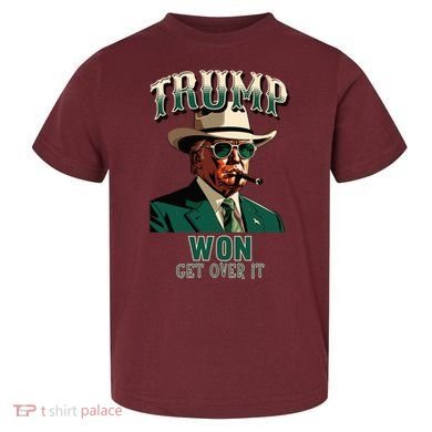 Donald Trump Won Election Inauguration Maga Toddler T-Shirt