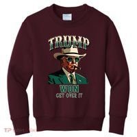 Donald Trump Won Election Inauguration Maga Kids Sweatshirt thumb 0
