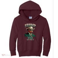 Donald Trump Won Election Inauguration Maga Kids Hoodie thumb 0