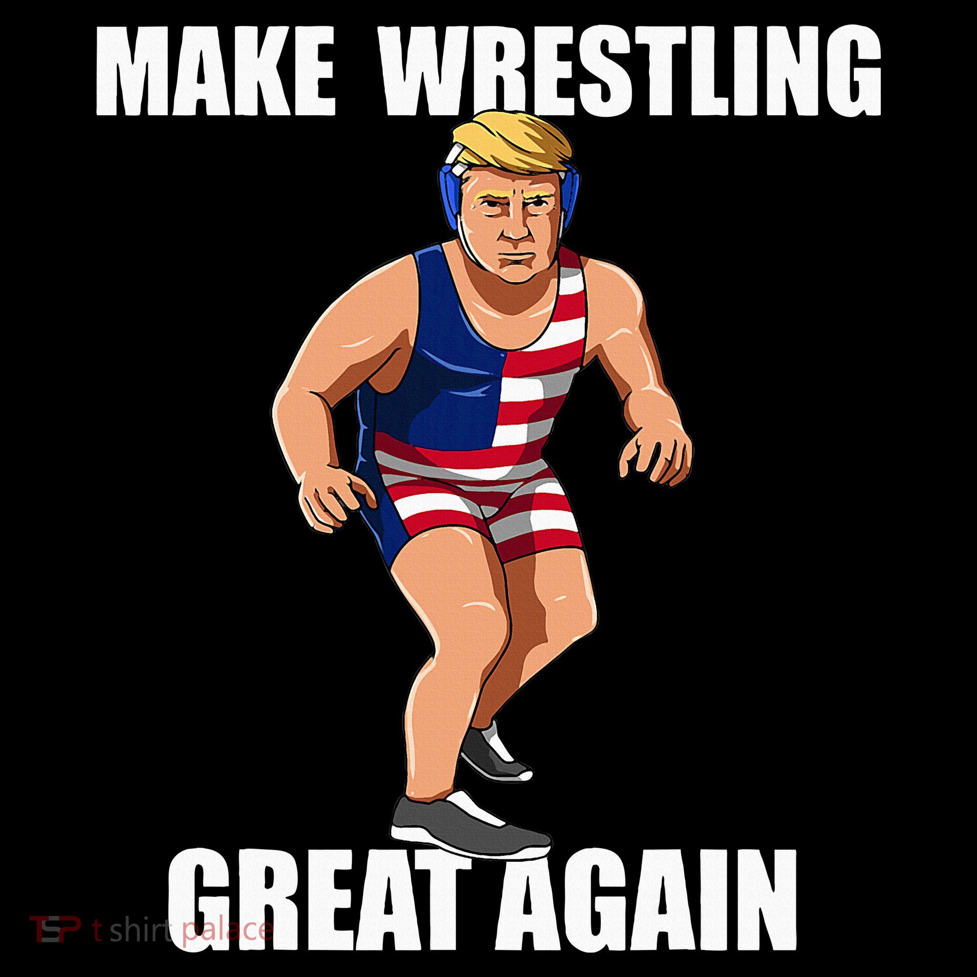 Donald Trump Wrestling Gift Sweatshirt
