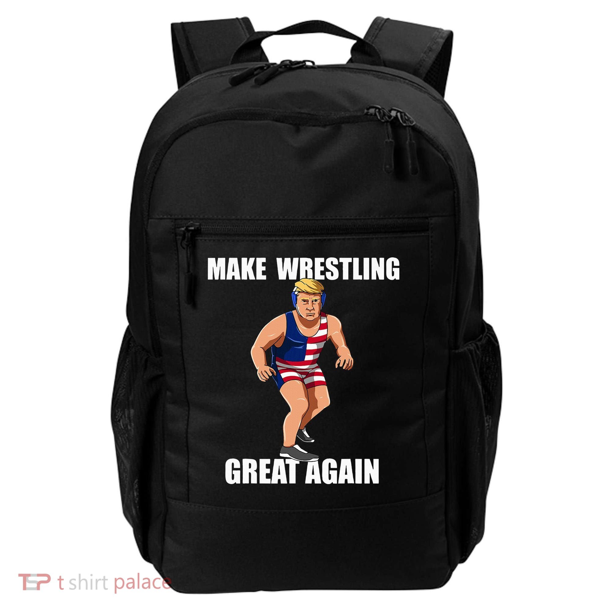 Donald Trump Wrestling Gift Backpack