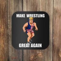 Donald Trump Wrestling Gift Coaster thumb 0