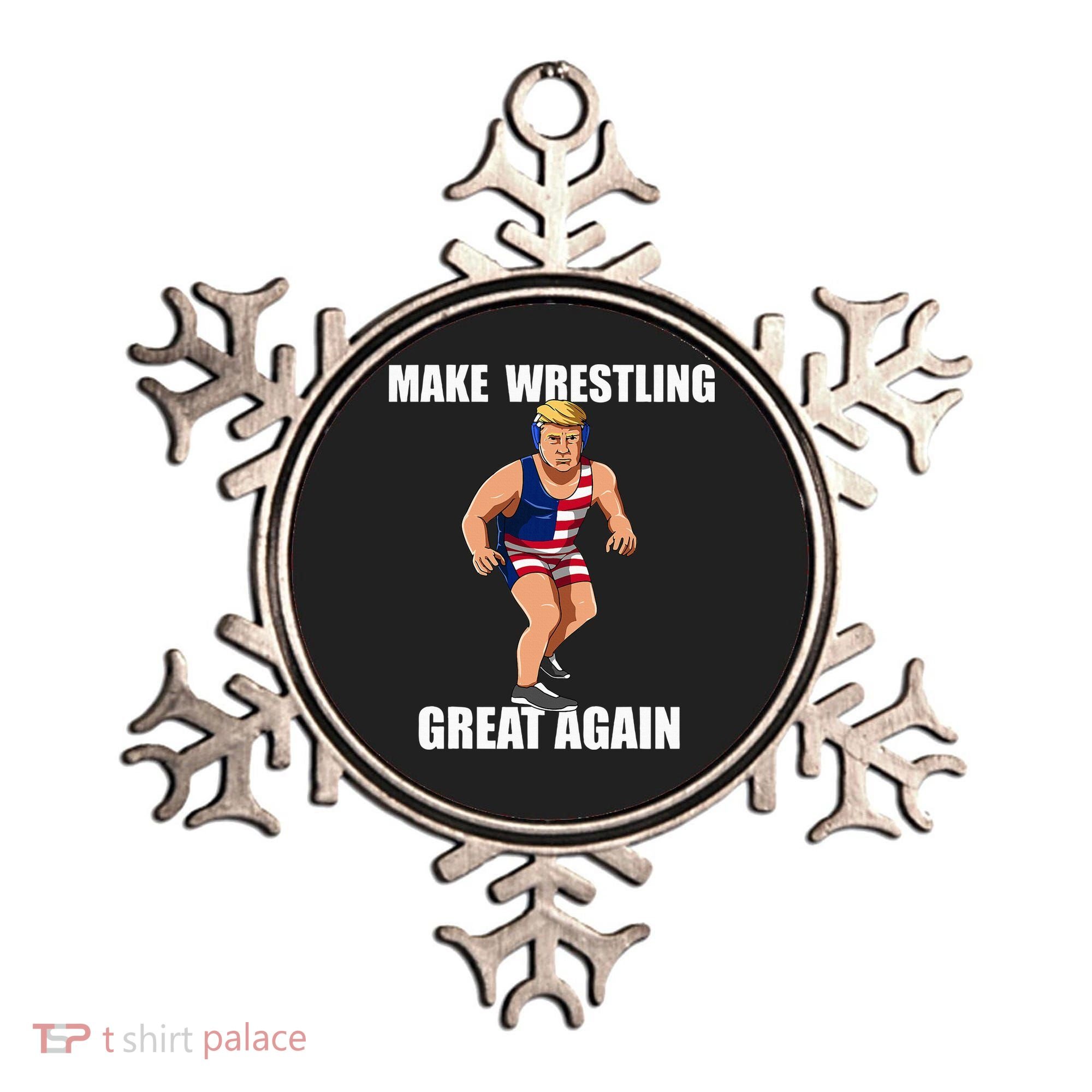 Donald Trump Wrestling Gift Ornament