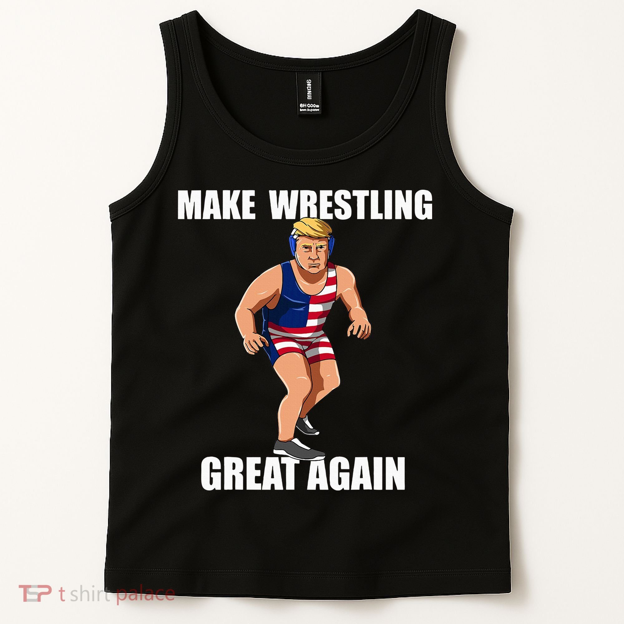 Donald Trump Wrestling Gift Tank Top