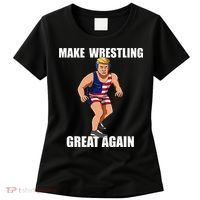 Donald Trump Wrestling Gift Women's T-Shirt thumb 0