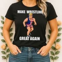 Donald Trump Wrestling Gift Women's T-Shirt thumb 2
