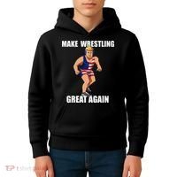 Donald Trump Wrestling Gift Kids Hoodie thumb 4
