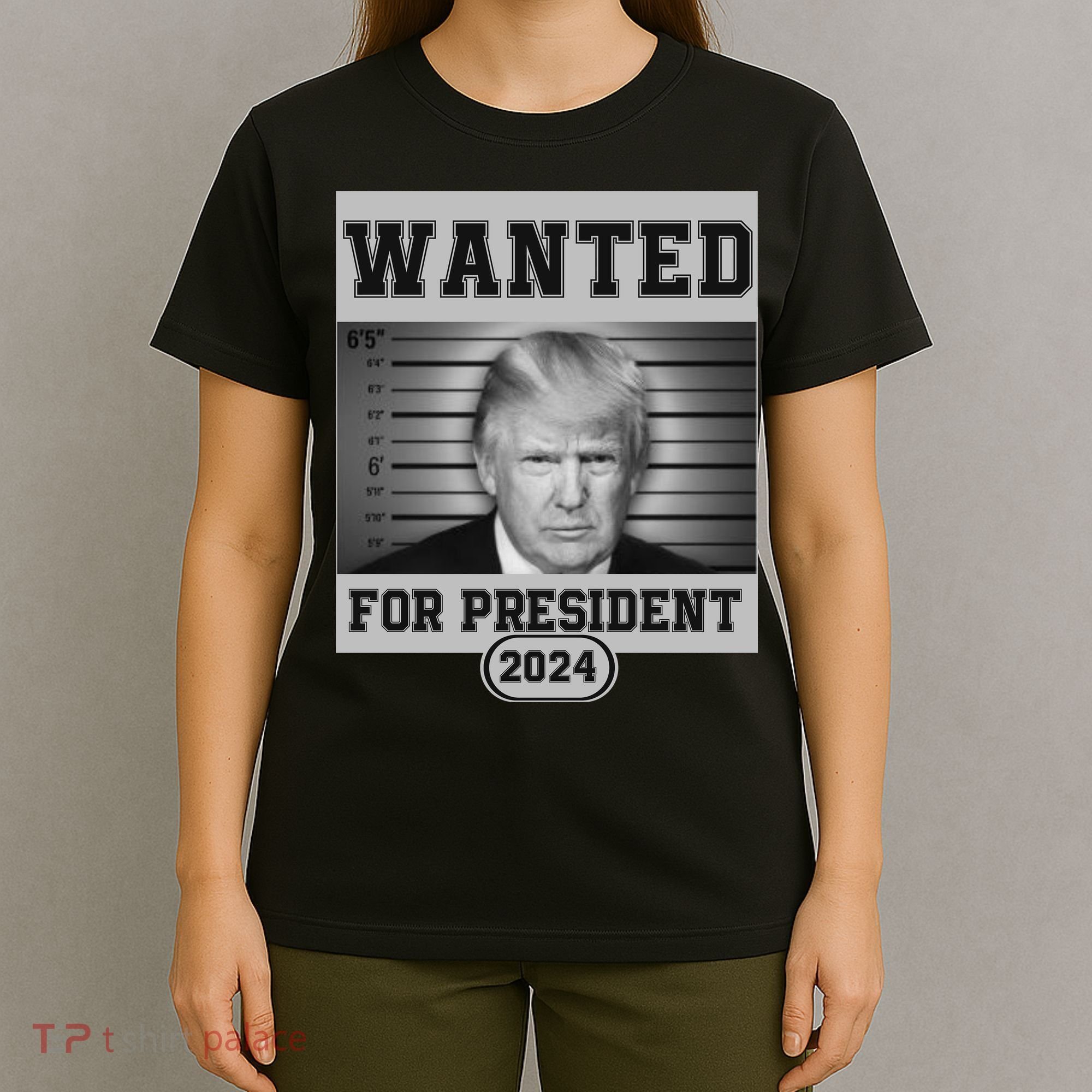 Donald Trump Wanted For President 2024 President Trump Mugshot T-Shirt