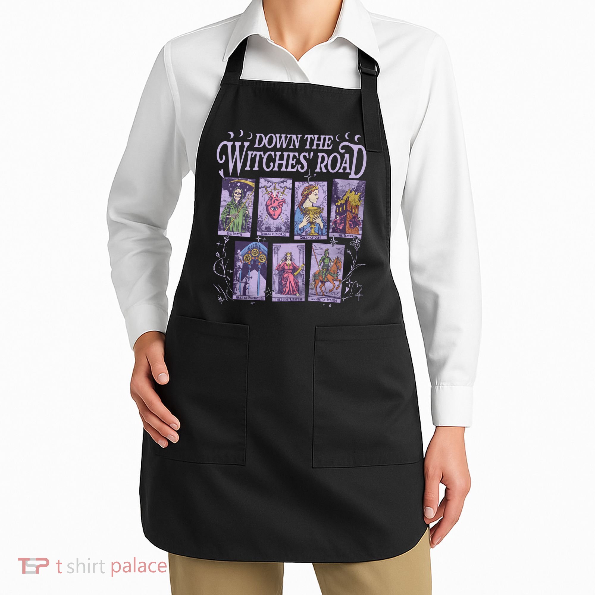 Down The Witches Road Apron