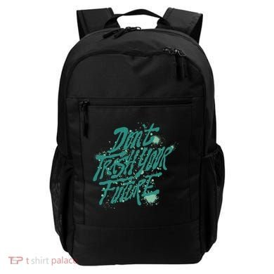 Don't Trash Your Future Earth Day Backpack