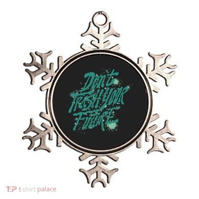 Don't Trash Your Future Earth Day Ornament