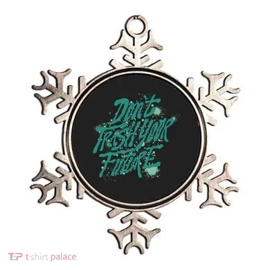 Don't Trash Your Future Earth Day Ornament
