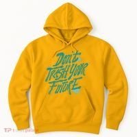 Don't Trash Your Future Earth Day Hoodie thumb 0