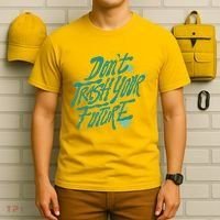 Don't Trash Your Future Earth Day T-Shirt thumb 6