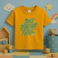 Don't Trash Your Future Earth Day Toddler T-Shirt thumb 3