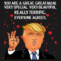 Donald Trump Your A Great Mom Coaster thumb 2