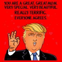 Donald Trump Your A Great Mom Santa Hat thumb 1