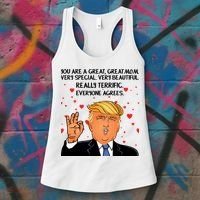 Donald Trump Your A Great Mom Women's Tank Top thumb 3