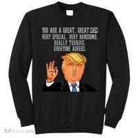 Donald Trump You Are A Great Dad Sweatshirt thumb 0