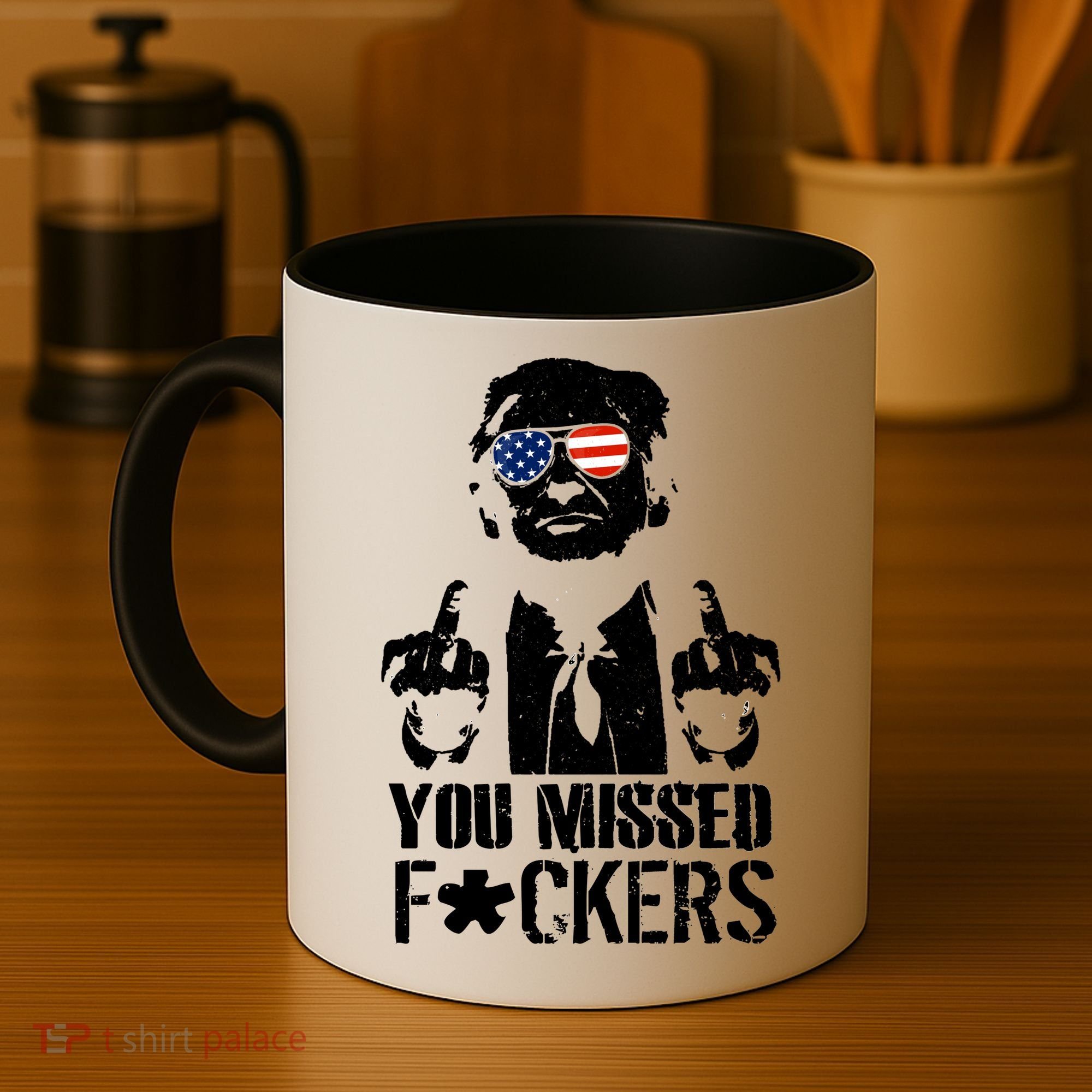 Donald Trump You Missed Fight Fight Fight Coffee Mug
