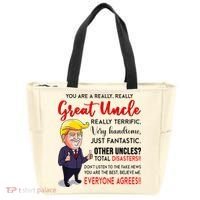 Donald Trump YouRe A Really Great Uncle Uncle Life Tote Bag thumb 0