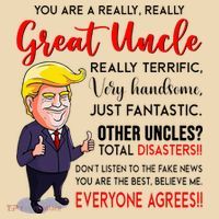 Donald Trump YouRe A Really Great Uncle Uncle Life Tote Bag thumb 4