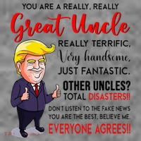 Donald Trump YouRe A Really Great Uncle Uncle Life Toddler Hoodie thumb 2