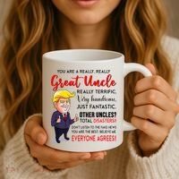 Donald Trump YouRe A Really Great Uncle Uncle Life Coffee Mug thumb 3