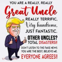 Donald Trump YouRe A Really Great Uncle Uncle Life Women's Hoodie thumb 2