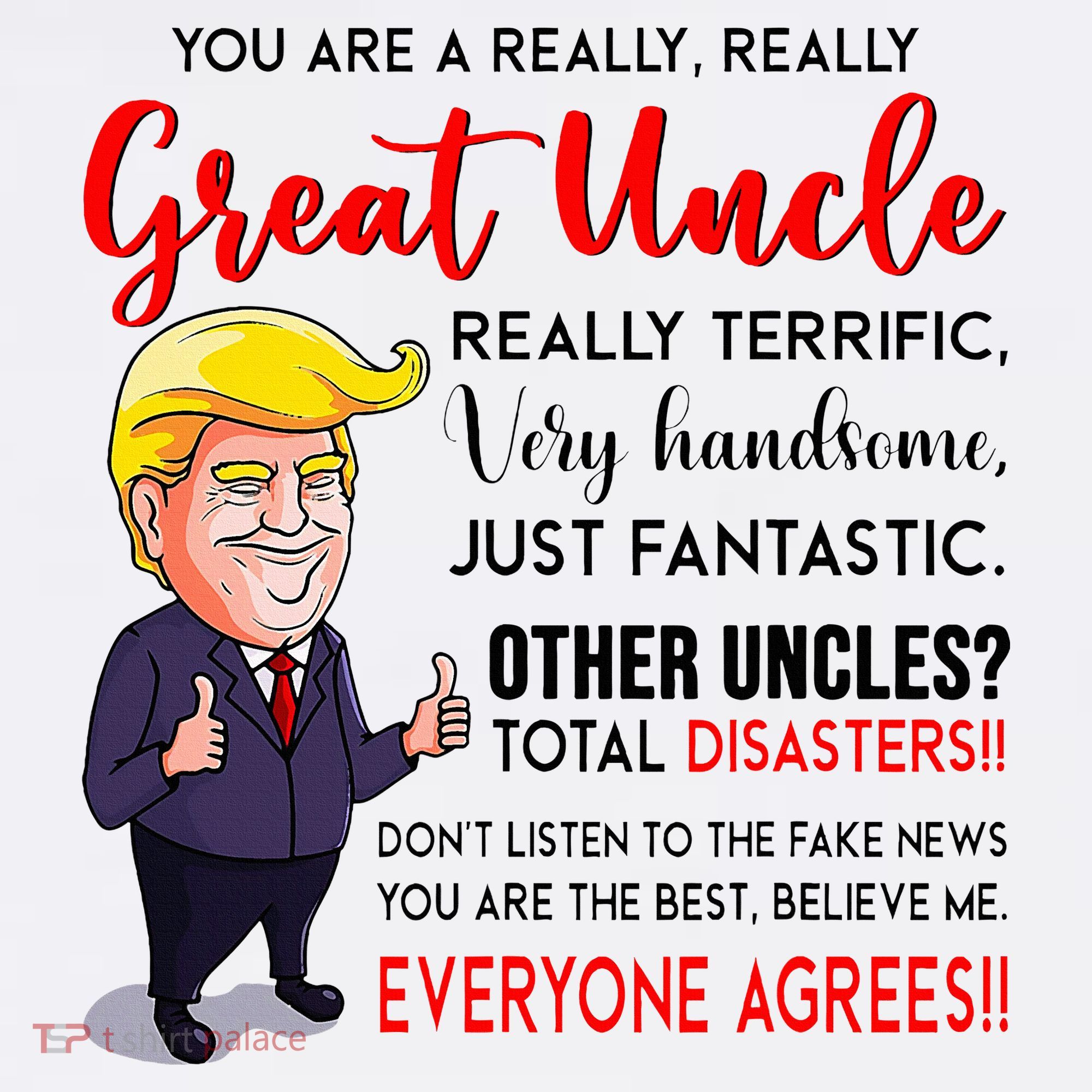 Donald Trump YouRe A Really Great Uncle Uncle Life Women's Tank Top