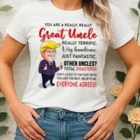 Donald Trump YouRe A Really Great Uncle Uncle Life Women's T-Shirt thumb 2