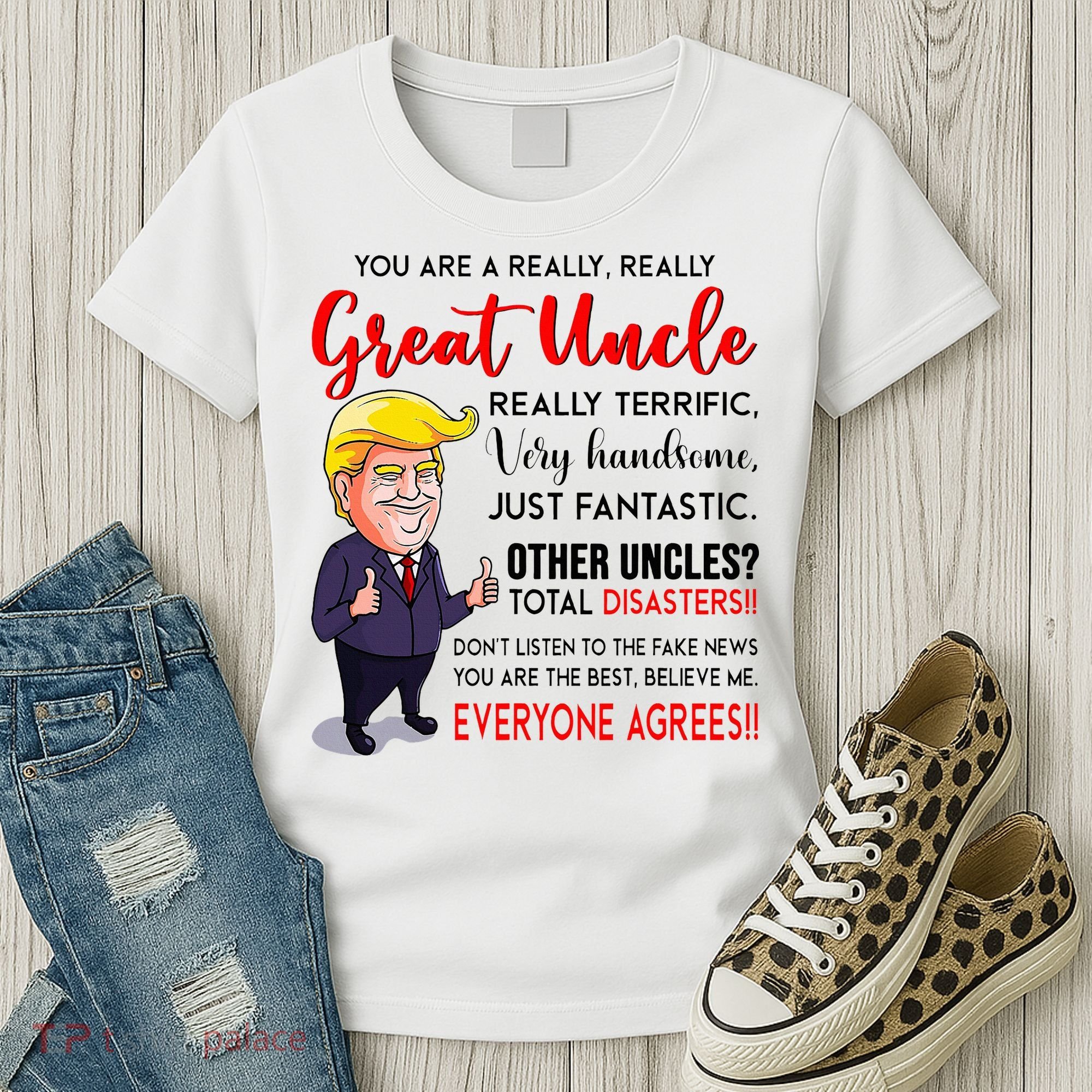 Donald Trump YouRe A Really Great Uncle Uncle Life Women's T-Shirt