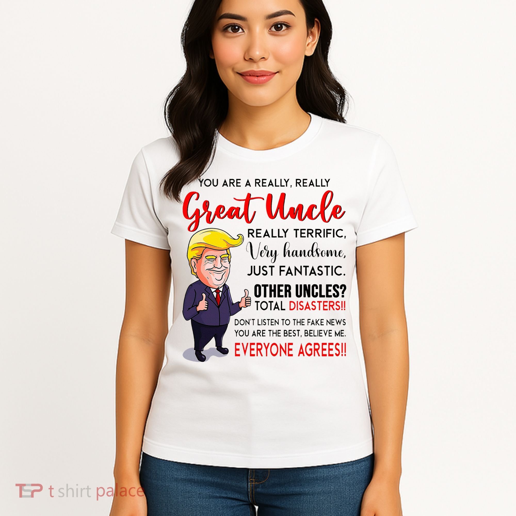 Donald Trump YouRe A Really Great Uncle Uncle Life Women's T-Shirt