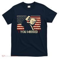 Donald Trump You Missed Vintage Usa Flag Election T-Shirt thumb 0