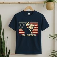 Donald Trump You Missed Vintage Usa Flag Election T-Shirt thumb 2