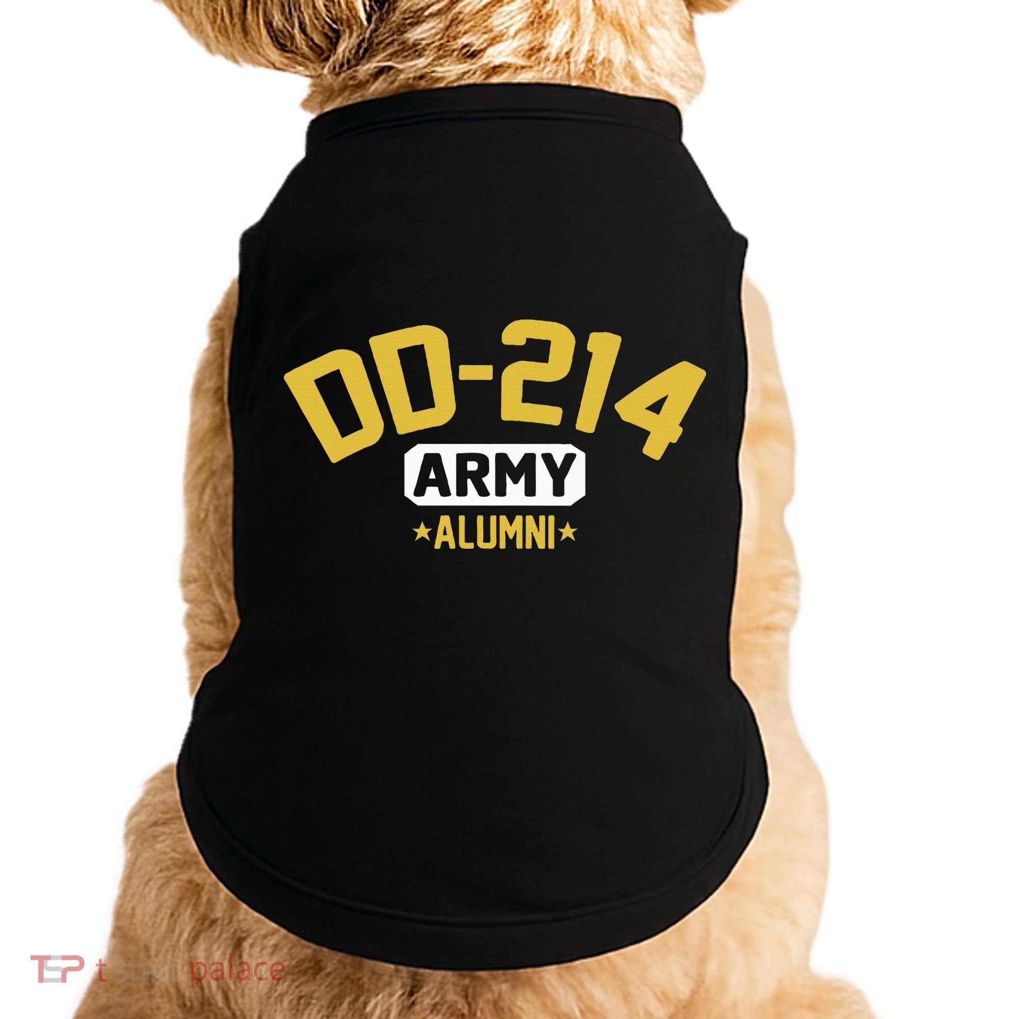 Dd214 U.S A.R.M.Y Alumni Doggie Tank