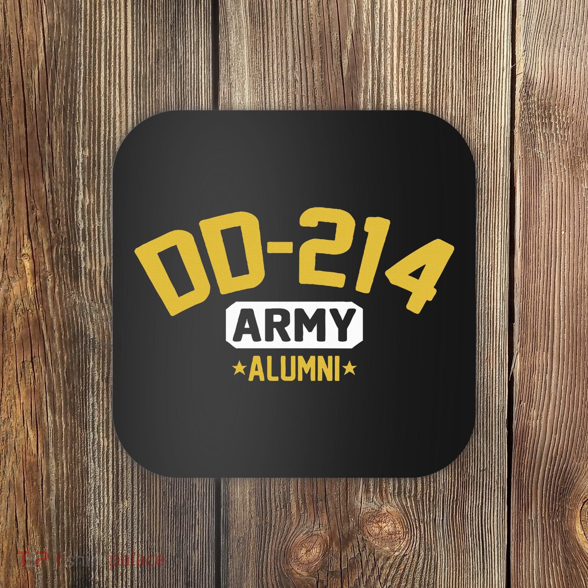 Dd214 U.S A.R.M.Y Alumni Coaster